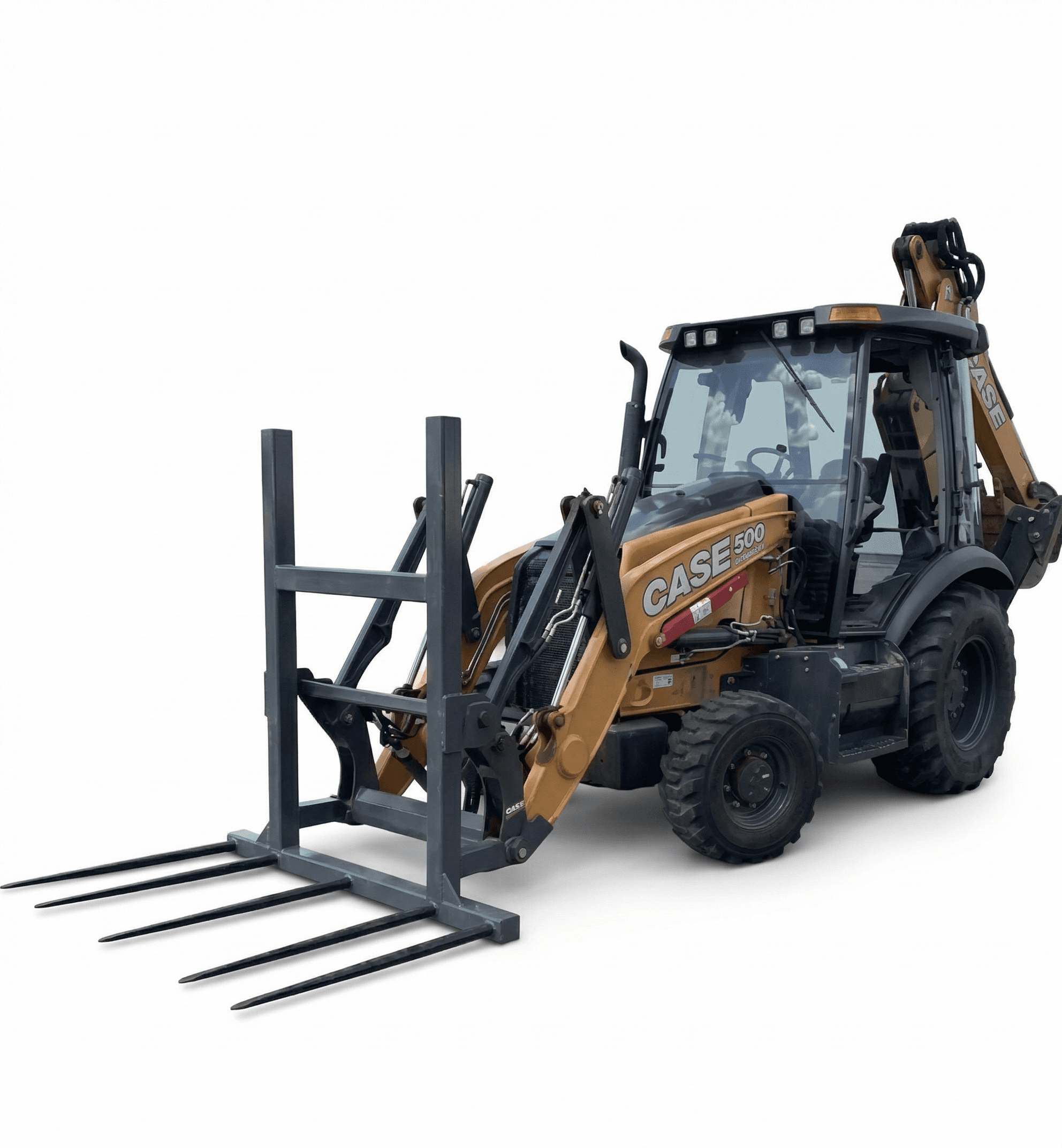 Backhoe with forklift for rental in KL Putrajaya and Selangor